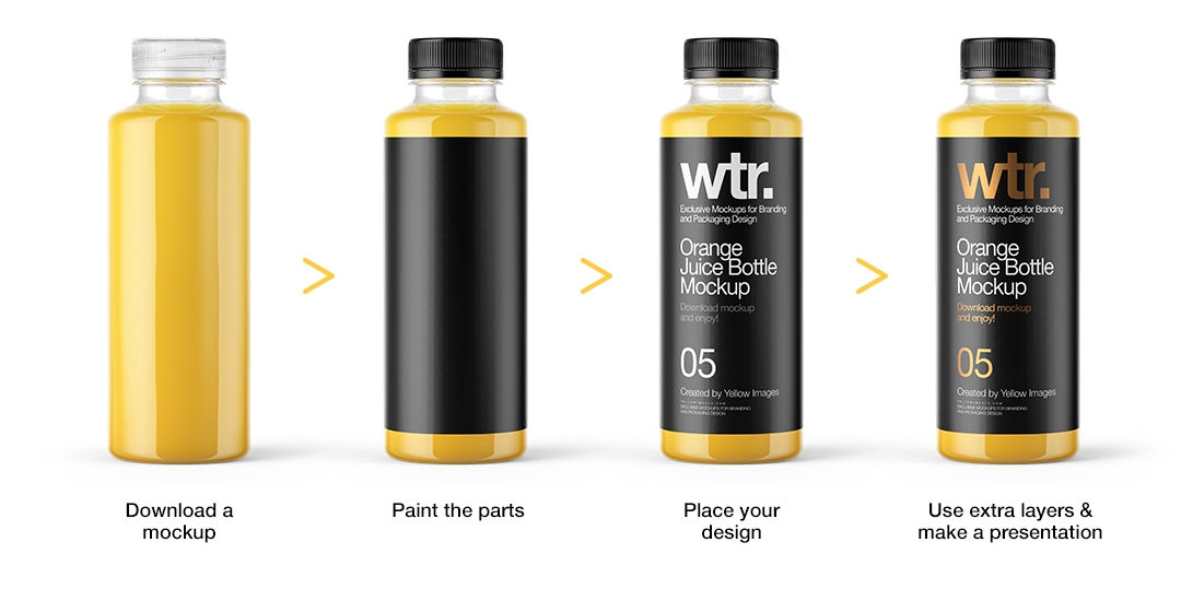 Download Free Download Mockup Bottle Yellowimages